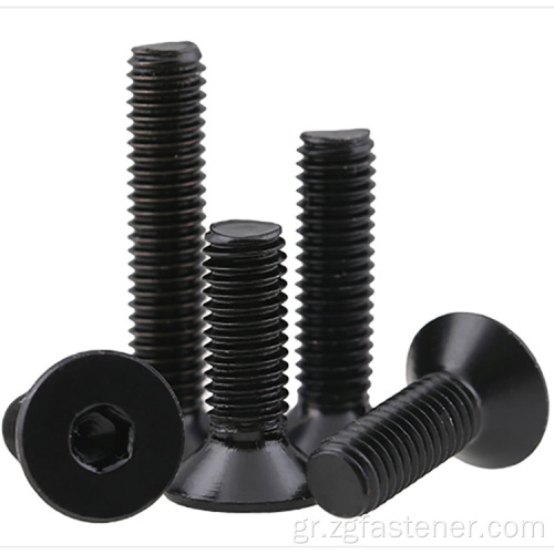 10.9 βαθμίδα Hexagon Socket Countersunk Head Screws